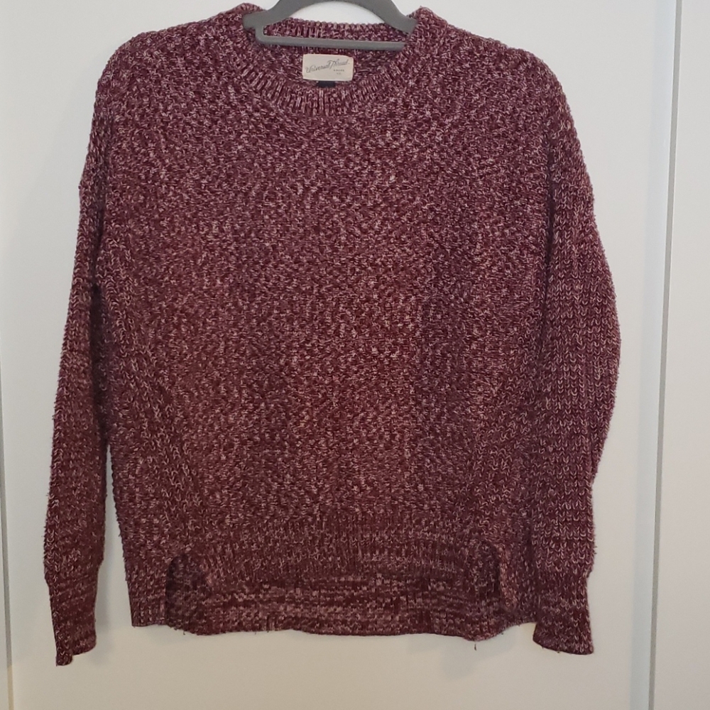 Burgundy Sweater